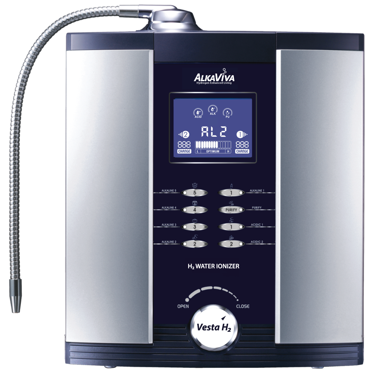 Vesta H2 Alkaline Water Ionizer